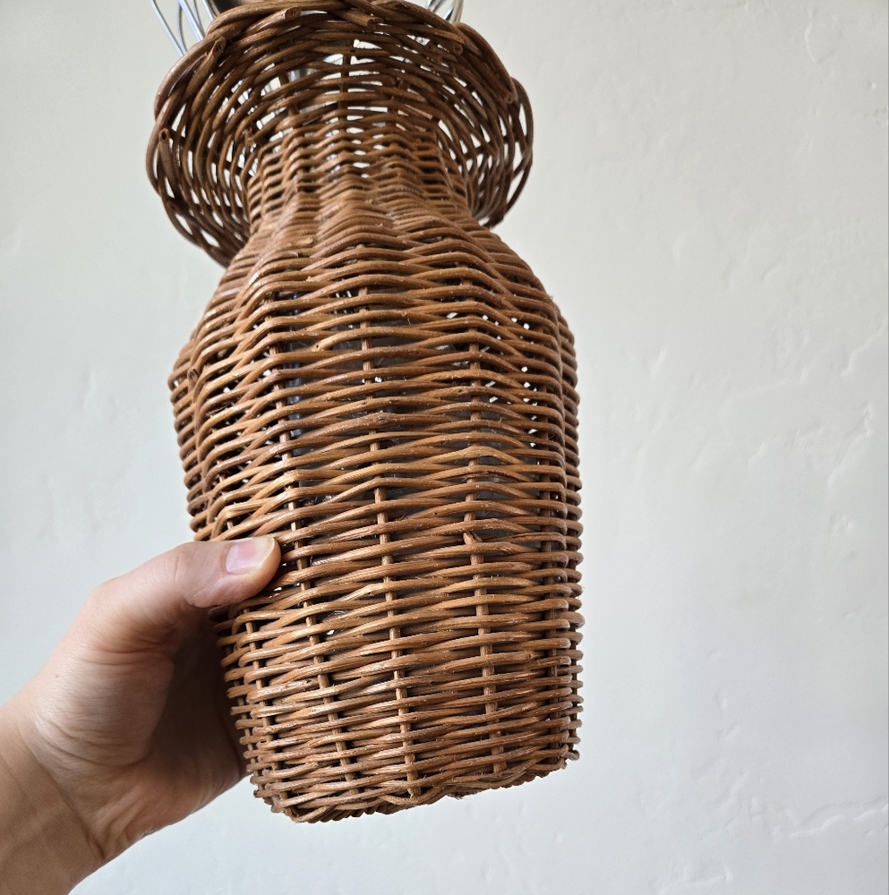Wicker Vase Basket